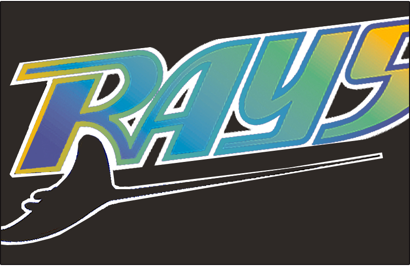 Tampa Bay Rays 1999 Special Event Logo iron on paper